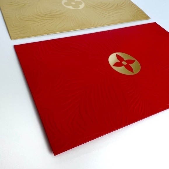 Louis Vuitton CNY Red/Gold Envelopes with Box - Picture 8 of 14